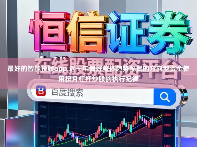 最好的智能投顾app 近一年偏好整体趋势配置的方向型资金使用按月杠杆炒股的执行纪律