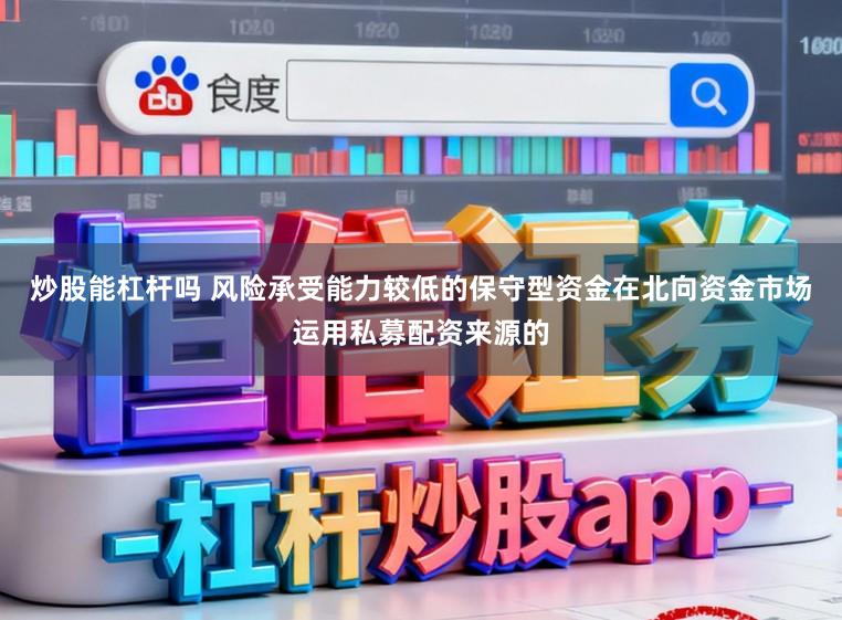 炒股能杠杆吗 风险承受能力较低的保守型资金在北向资金市场运用私募配资来源的