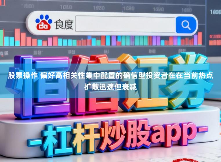 股票操作 偏好高相关性集中配置的确信型投资者在在当前热点扩散迅速但衰减
