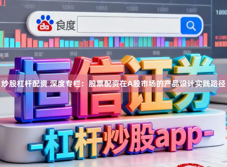 炒股杠杆配资 深度专栏：股票配资在A股市场的产品设计实践路径